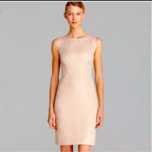 Kate Spade Della All That Glitters Pink/Rose Gold Dress Size 10